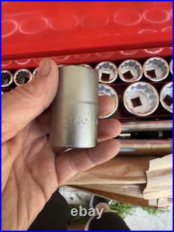 Wright 3/4 Drive Socket Wrench Set Heavy-Duty Professional Grade
